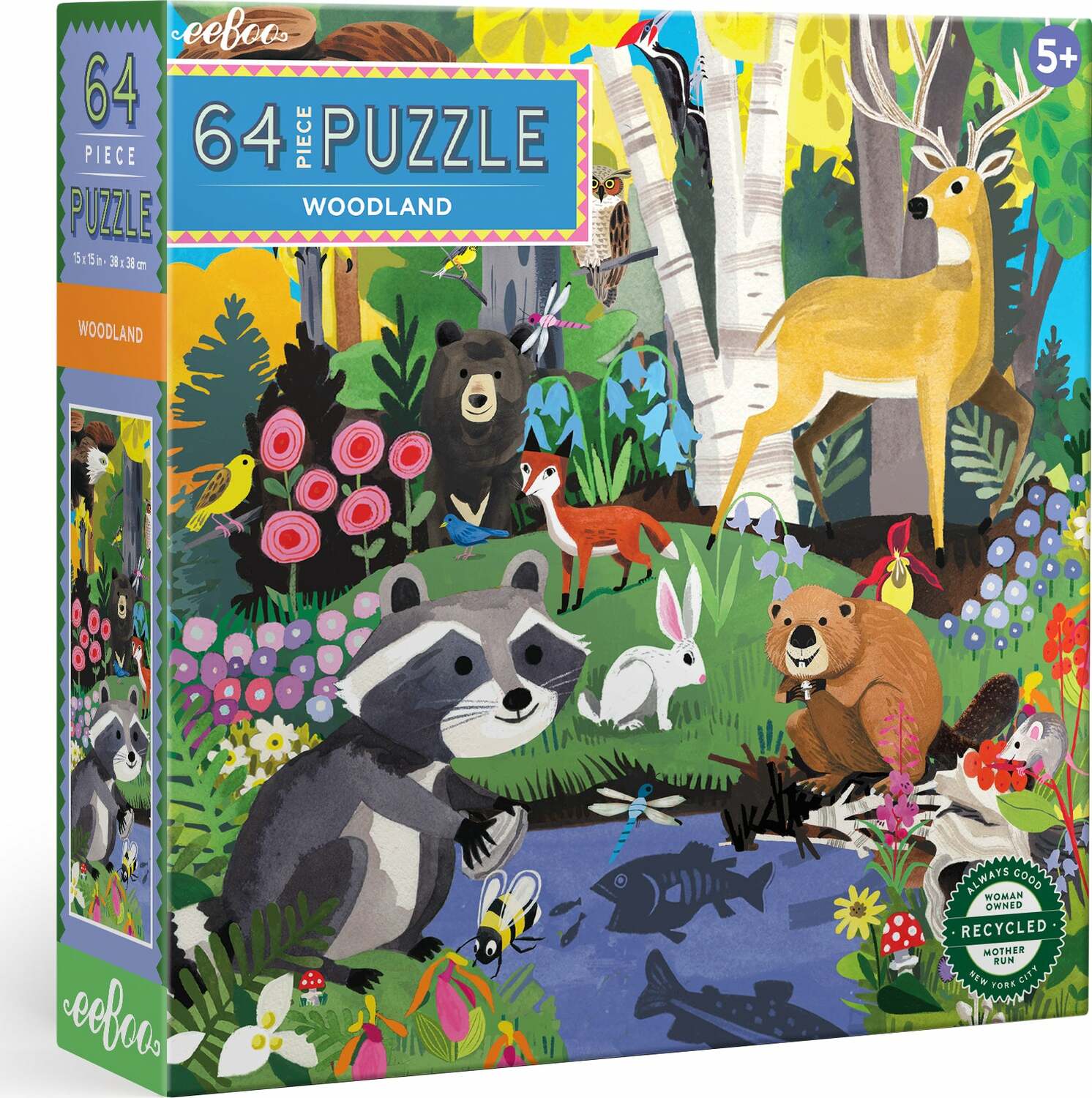 Woodland (64 piece puzzles)